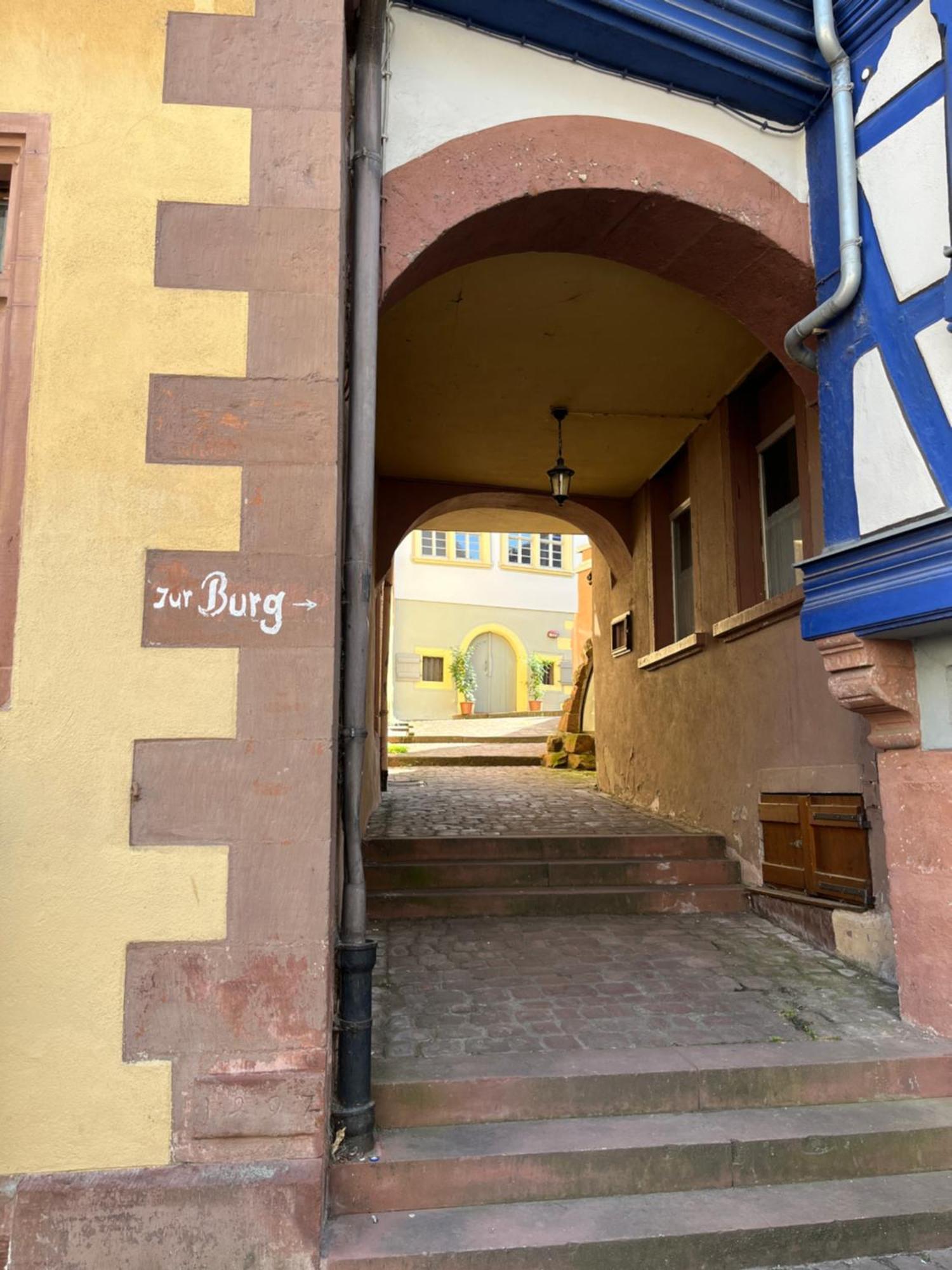 Bed and Breakfast La Flamme Wertheim Garni Exterior foto